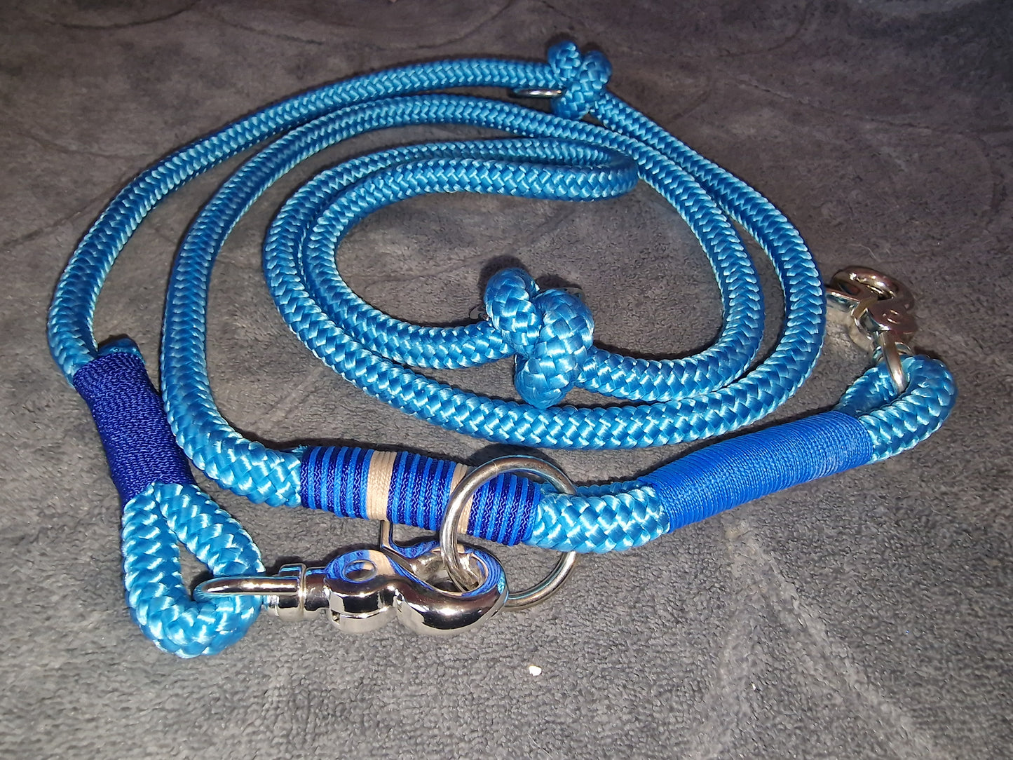 Hundeleine hell blaues Föhr