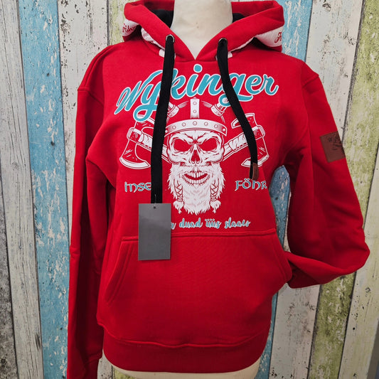 Wykinger Hoodie rot NEUE AUFLAGE