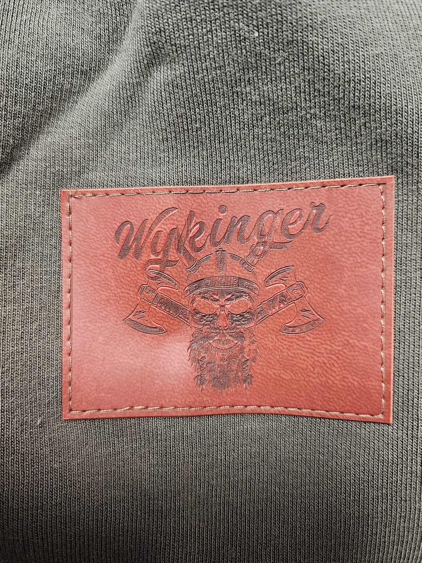 Wykinger Hoodie grün