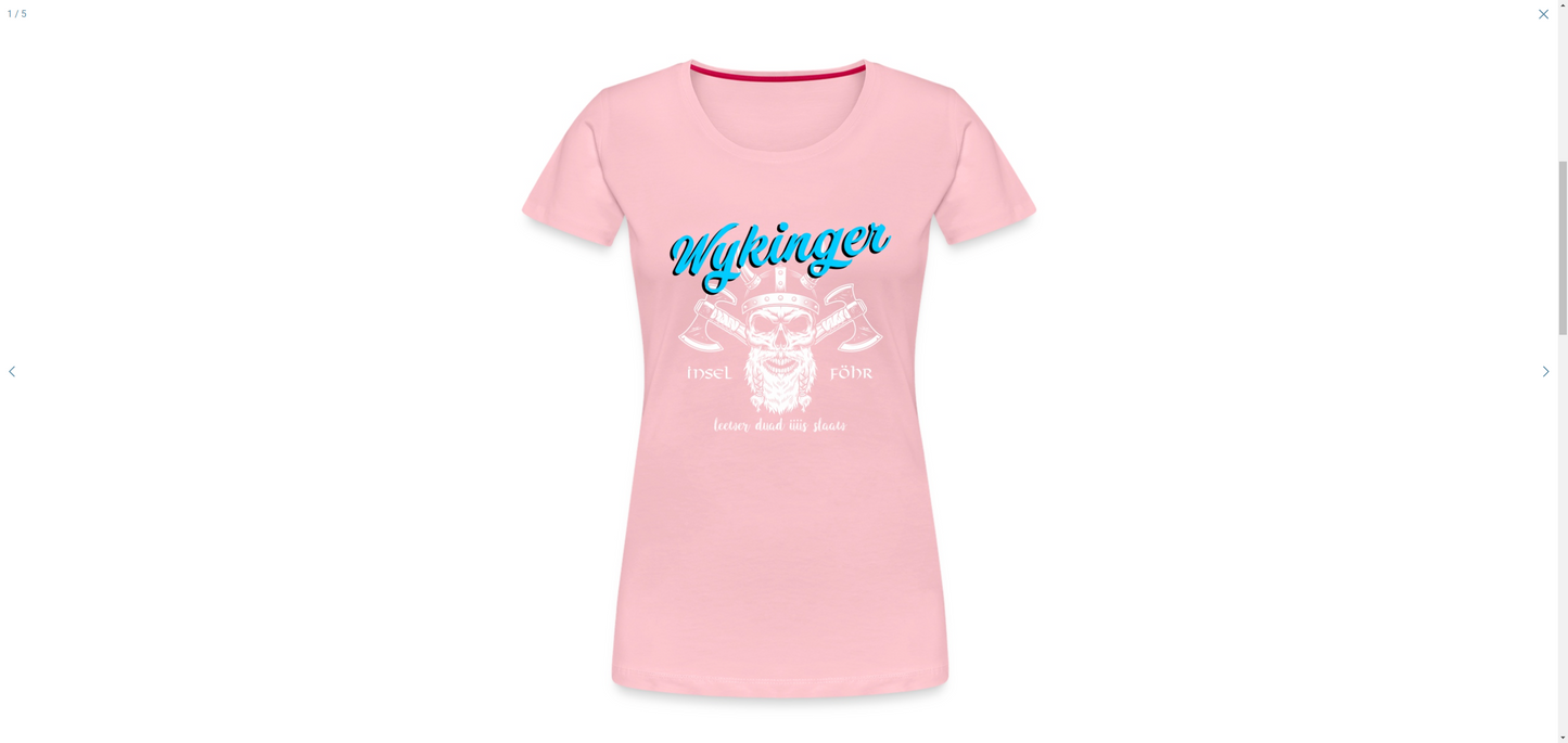 Wykinger Damen T-Shirt rosa