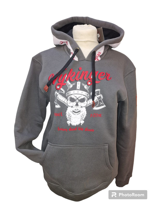 Wykinger Hoodie anthrazit