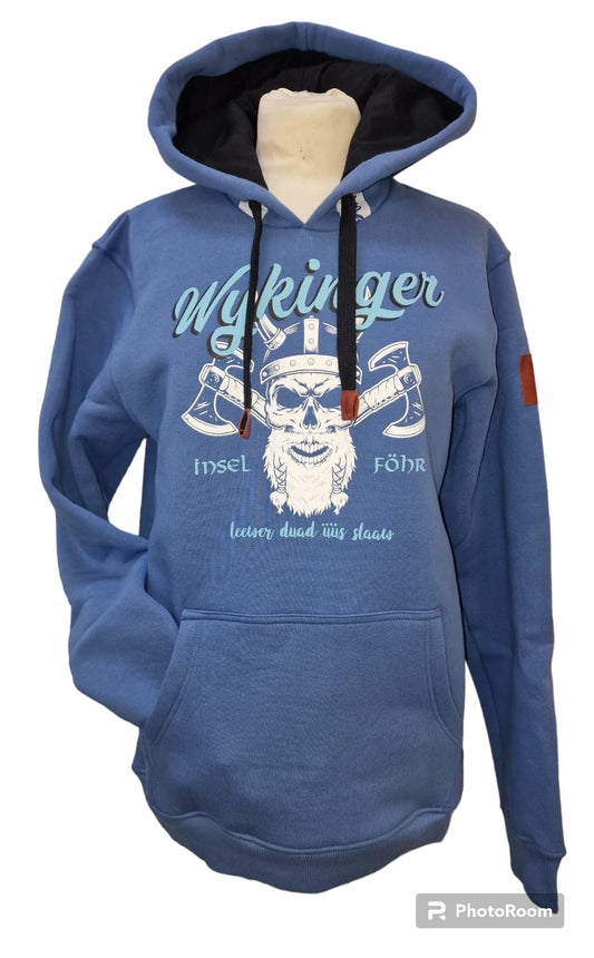 Wykinger Hoodie blau