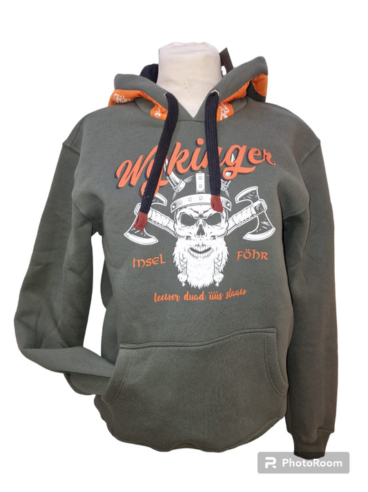 Wykinger Hoodie grün