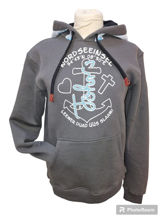 Föhr Hoodie anthrazit