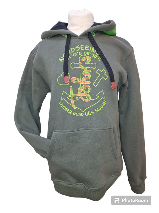 Föhr Hoodie grün