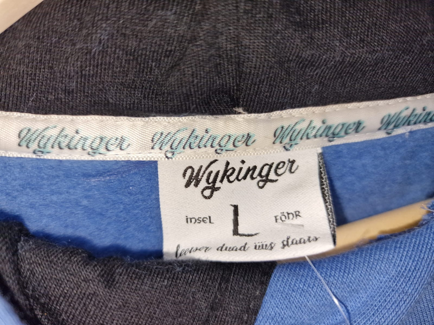 Wykinger Hoodie blau