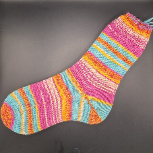 Handgestrickte Socken