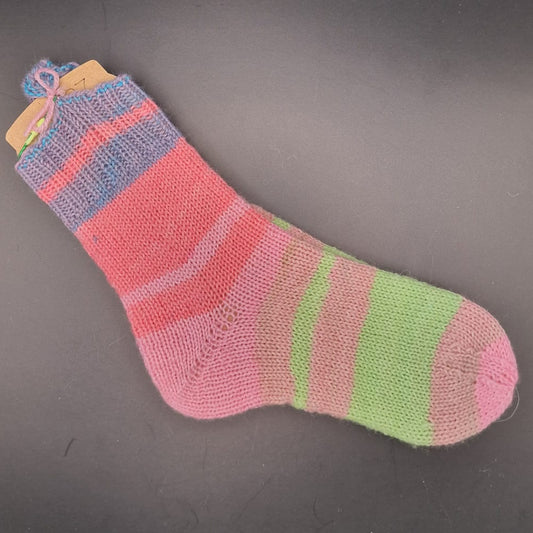 Handgestrickte Socken