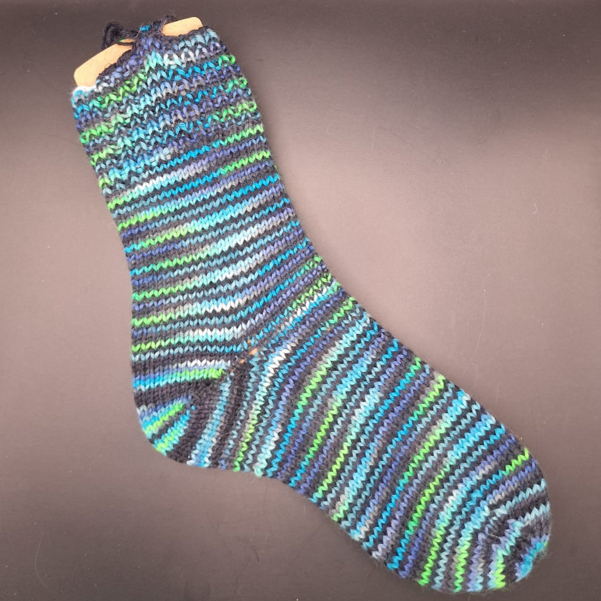 Handgestrickte Socken
