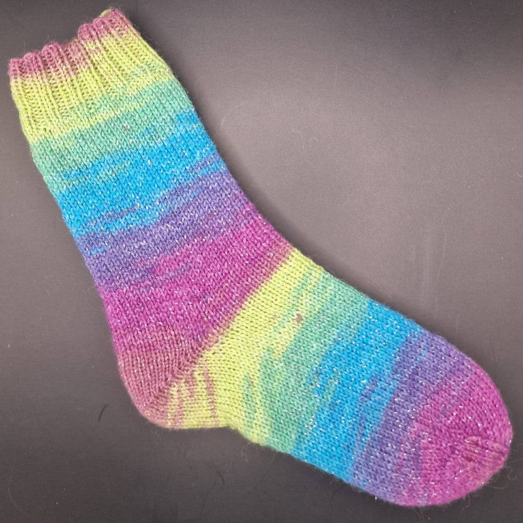 Handgestrickte Socken